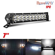 7 Inch 600w Led Work Light Bar Flood Spot Combo Fog Lamp Truck Offroad Driving