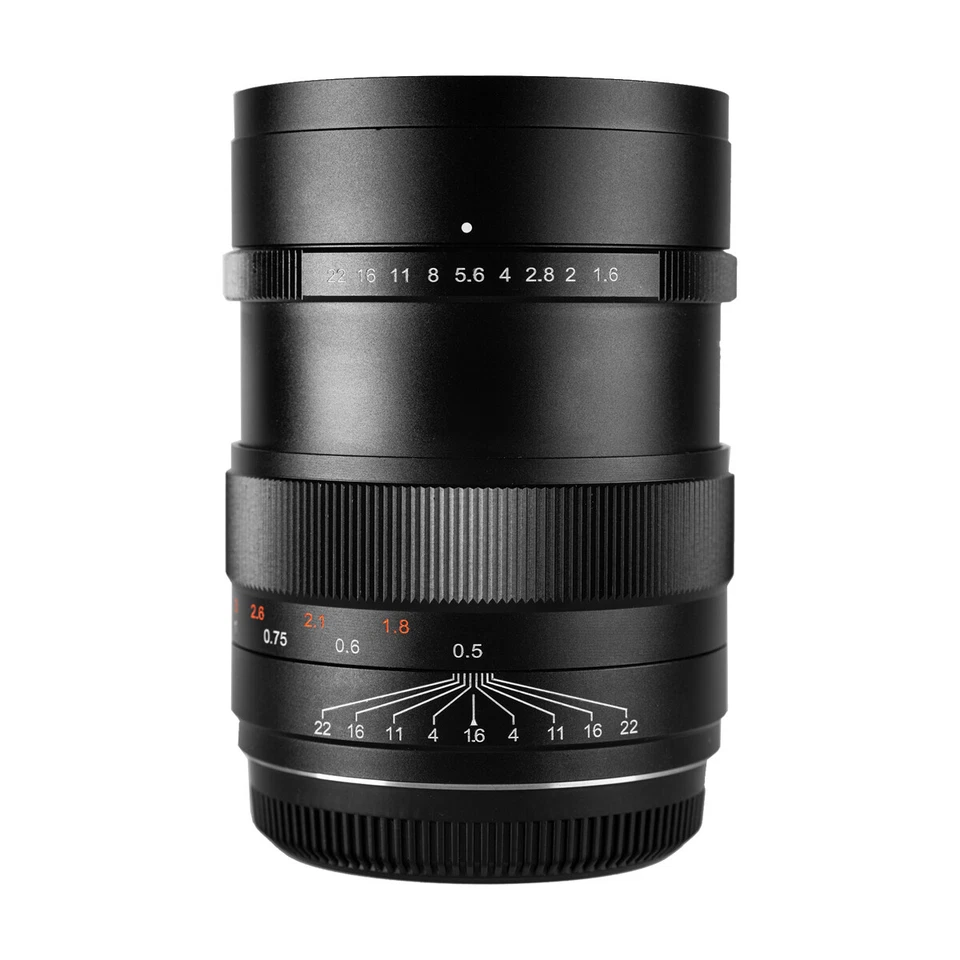 Zhongyi 80mm F1.6 Mitakon Speedmaster Prime Lens For Fujifilm Hasselblad Cameras - Image 3 of 4