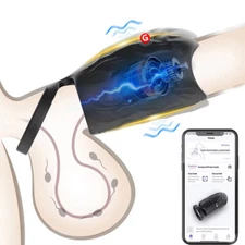Reusable Ball-Scrotum-Stretcher-Ring-Penis Enhancer Delay EjaculationElectric