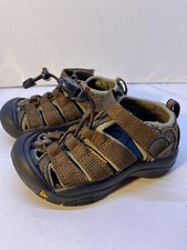 KEEN Kids Toddler Size 8 Newport H2 Waterproof Brown Sport Sandals 1006068 EUC