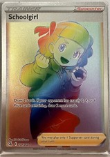 Pokémon TCG Schoolgirl Fusion Strike 277/264 Holo Secret Rare