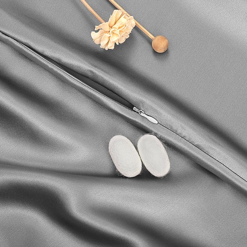 25 Momme Kissenbezüge Seide mit Reißverschluss für Haut und Haare - Bild 10 von 16