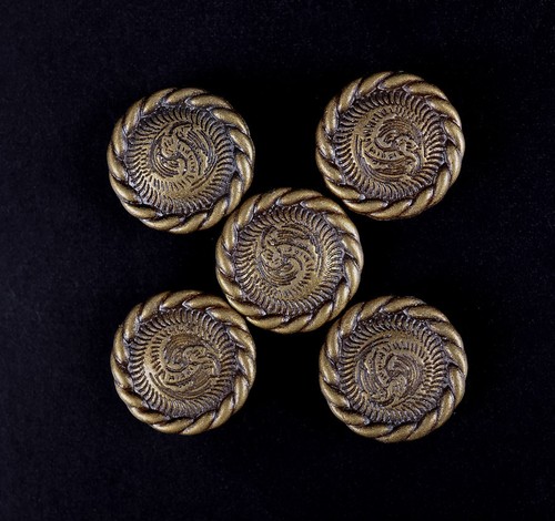 50PC 12MM Brass Rope Flower Conchos Leathercrafts Stud Rivet Tacks Decorative - Picture 10 of 12