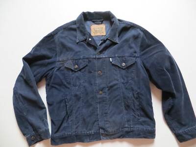 Levi's Cord Jeans Jacke Cordjacke Gr. XL 70503 Vintage Trucker, 6 Taschen KULT !