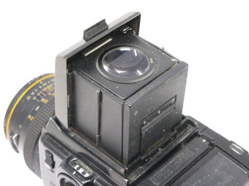 Cámara SLR de formato medio Zenza Bronica SQ-B con lente 80 mm f2,8, WLF y parte posterior de película - Imagen 10 de 14