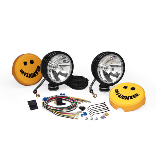 KC 238 6" Daylighter Halogen Pair Pack System Black Off-Road Lights Spot Beam - Bild 2 von 17