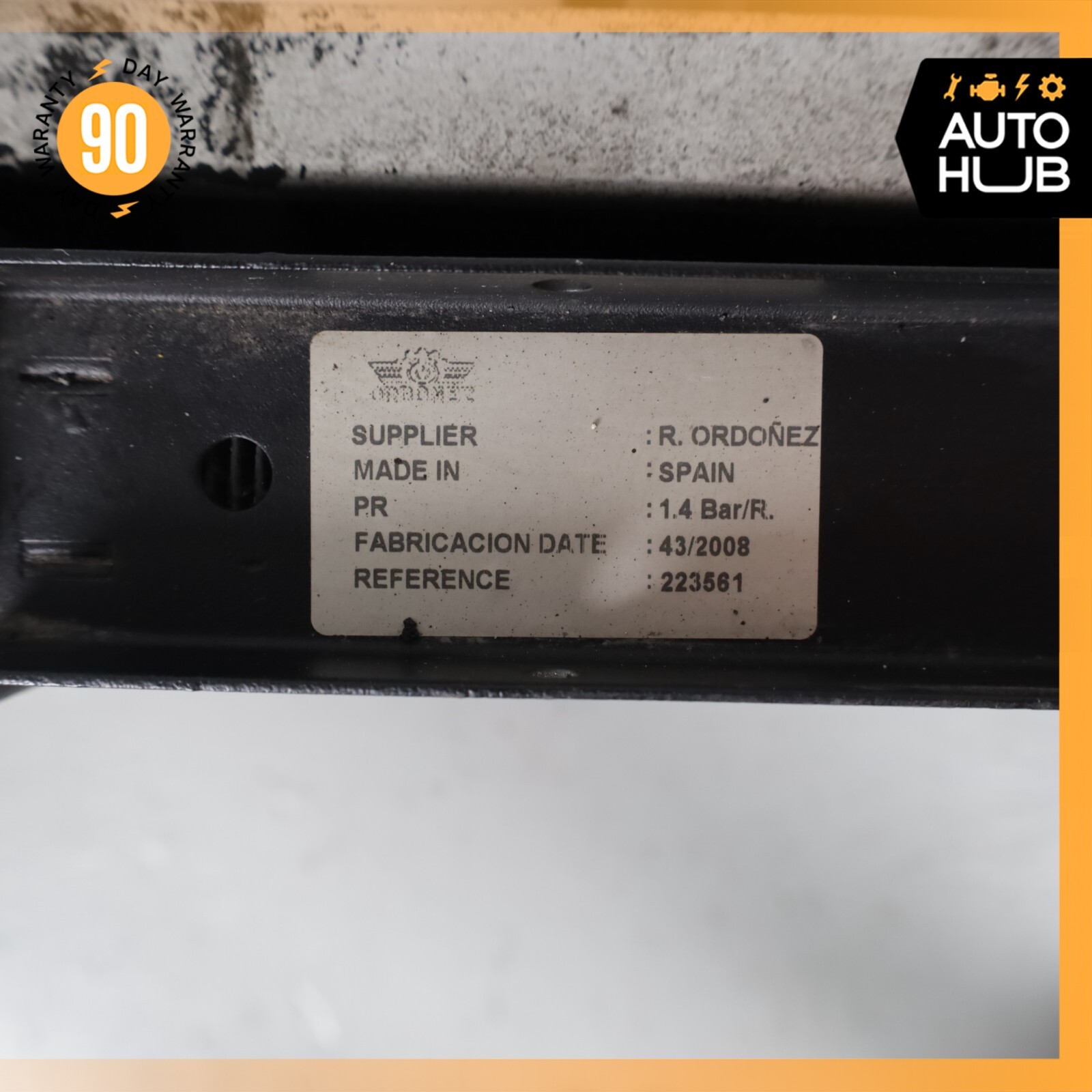 Maserati Quattroporte M139 4.2L Water Cooling Radiator A/C Condenser OEM 71k