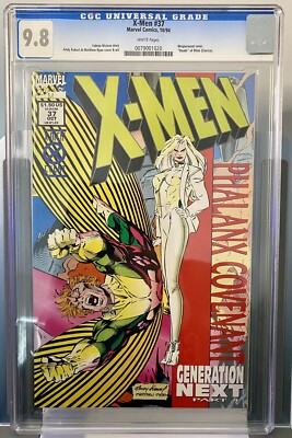 X-Men #37 CGC 9.8 Phalanx Covenant Marvel Comics Red cover Variant No Foil
