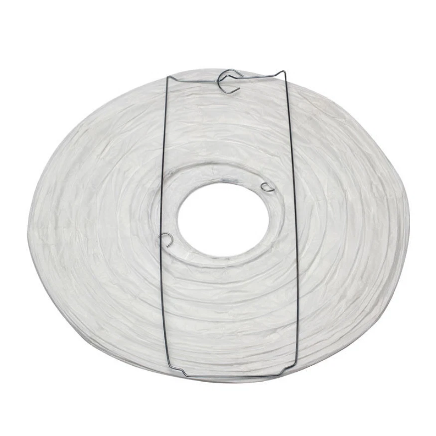 9x 30cm Linternas Papel Blanco Boda Aniversario Colgante Cumpleaños Hogar Decoración Foto 4 de 4