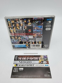 The King Of Fighters 97 + Spine Card Neo Geo Cd Usa Used Tested Very Rare