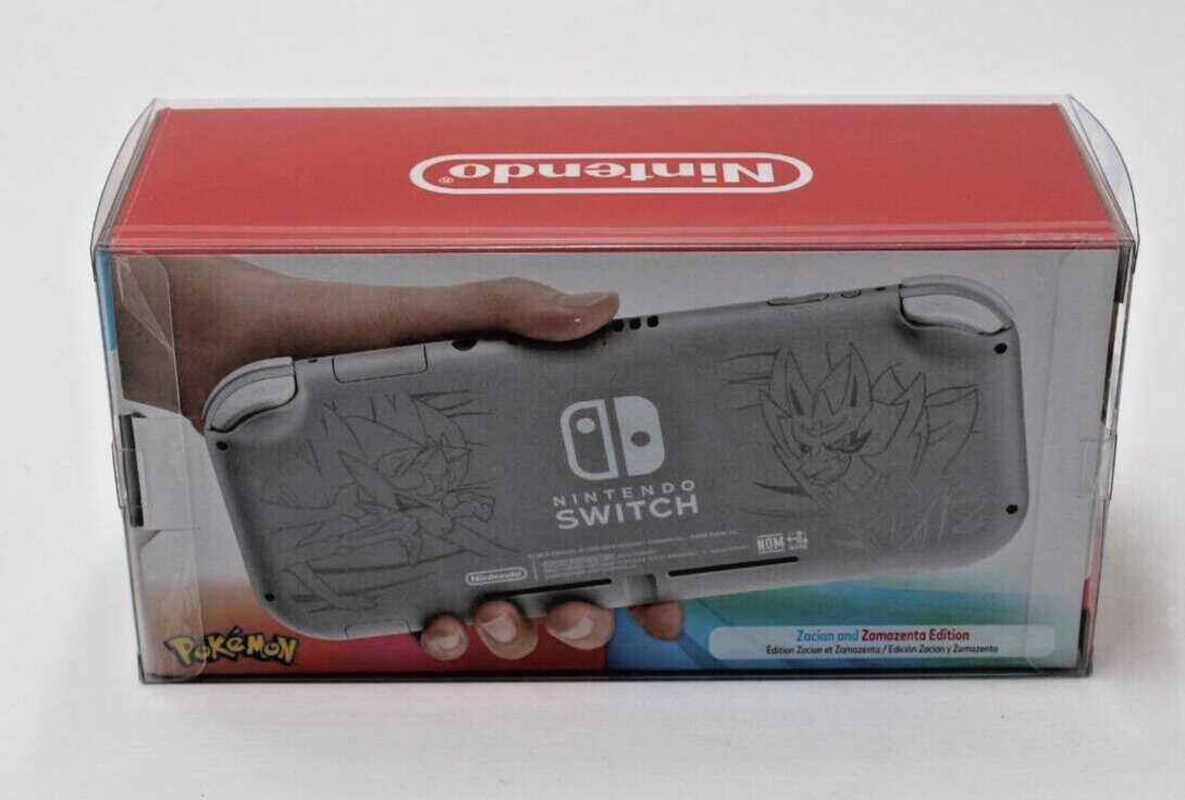 NEW PROTECTED Nintendo Switch Lite Zacian/Zamazenta Pokemon Sword