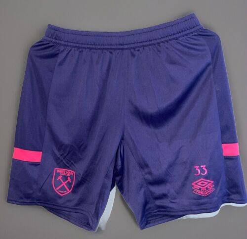 Emerson West Ham Pro Training Shorts Kit Number 33 - Size Medium
