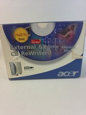 Acer External 6xWrite CD-Rewriter USB 6406EU-102