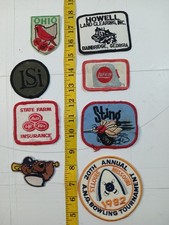 Lot of 8 Patches for Jackets