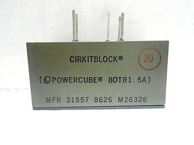 80TRI.5A POWERCUBE POWER SUPPLY, 20 KILOHERTZ/ 80 VOLTS NOS ALT PN: M26326