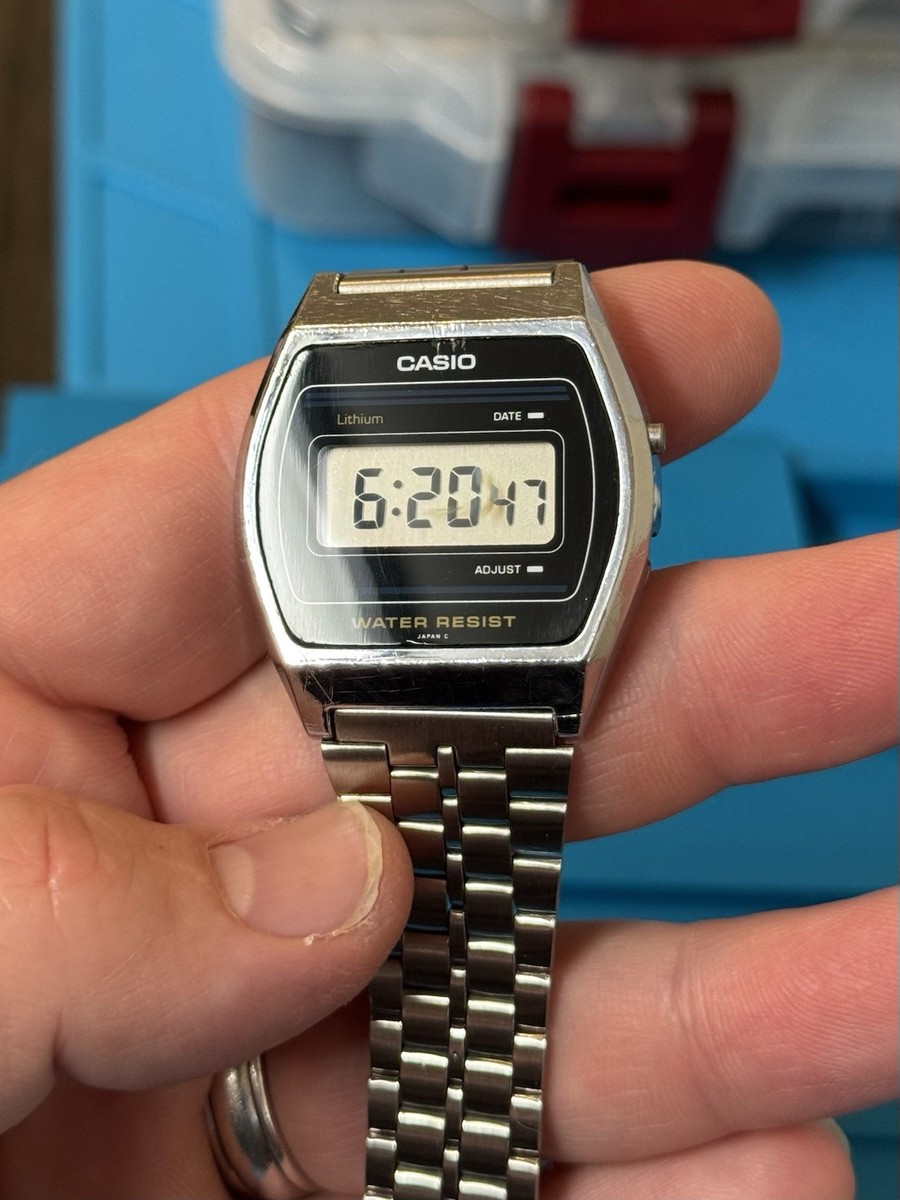 Rare Vintage Casio B612W Men's Digital Sports Watch JDM 1980s