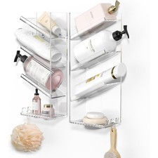 Of course. Here is a detailed overview of the  Acrylic Bathroom Organizer Caddy