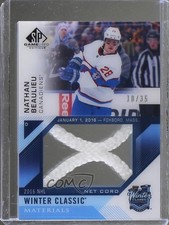 2016-17 SP Game Used Winter Classic Net Cord 10/35 Nathan Beaulieu #WCNC-NB au7