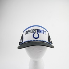 Indianapolis Colts New Era Snap-Back Hat Unisex Black Used ML