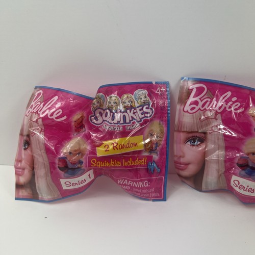 Barbie Squinkies Serie 1-4 Lot Überraschungspaket - versiegelt - 2 Squinkies innen neu in Verpackung - Bild 2 von 5