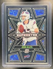 2024 Panini Contenders Optic Josh Allen #S-JAN Superstars Black Scope Prizm /25