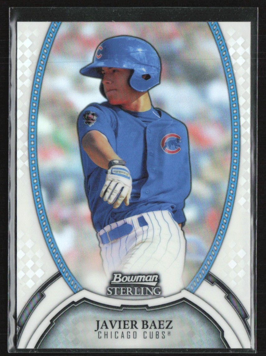 Javier Baez 2011 Bowman Sterling Prospect Refractor /199 #34 Chicago Cubs