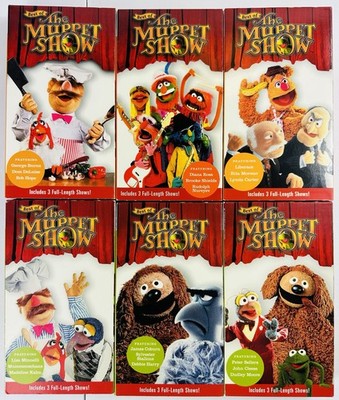 Best of The Muppet Show - Lot of 6 VHS Tapes - TIME LIFE 2000 ...