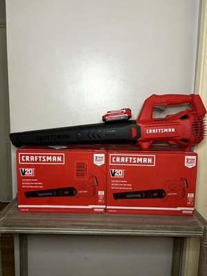 #ad CRAFTSMAN 20V MAX Cordless Leaf Blower Kit with Battery amp; Charger Included $89.99