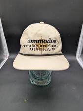 Commodore Merchant Provisions Company Nashville Tennessee Snapback Hat Nautical 
