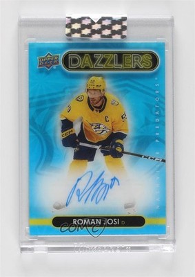 2024-25 Clear Cut 2021-22 Upper Deck Dazzlers SP Roman Josi #DA-RJ Auto s0w