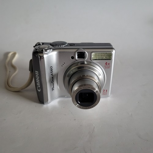 Canon A560 Power Shot 7,1 megapixel fotocamera digitale 1 GB scheda di memoria - Foto 2 di 13