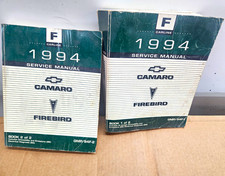 1994 Chevrolet Camaro Pontiac Firebird Shop Service Repair Manuals Actual Books