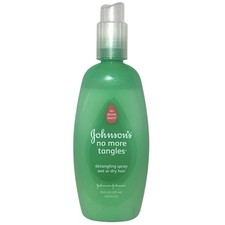 Johnson s No More Tangles Detangling Spray for Wet or Dry Hair 10 fl oz, NEW