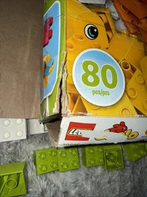 LEGO Duplo My First Bricks 10848 Building Block Set Incomplete 72 Pieces