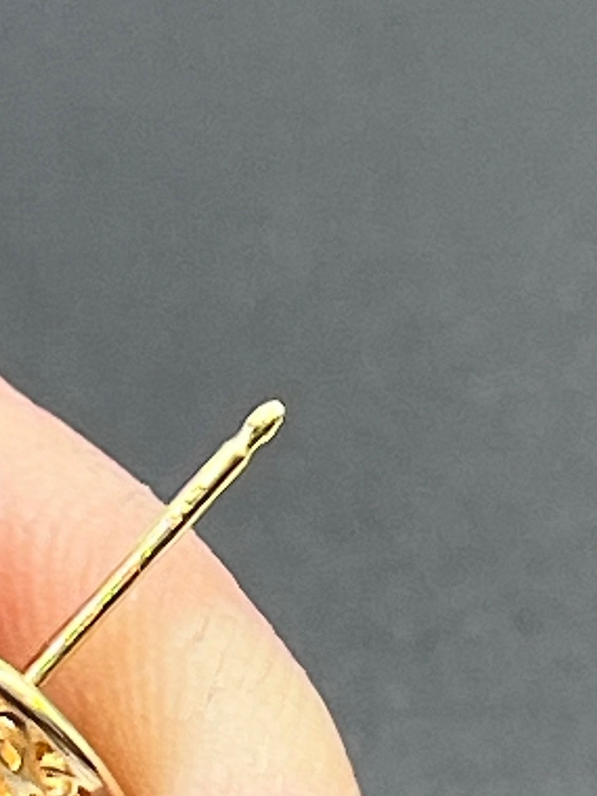 14k Solid Yellow Gold Genuine Oval Ruby Filigree … - image 18