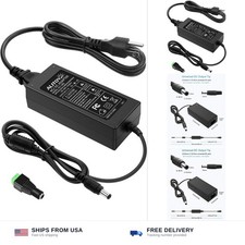 ALITOVE 24V DC Power Supply 2A 48W AC/DC Adapter 100 240V AC to DC 24 Volt 2 ...