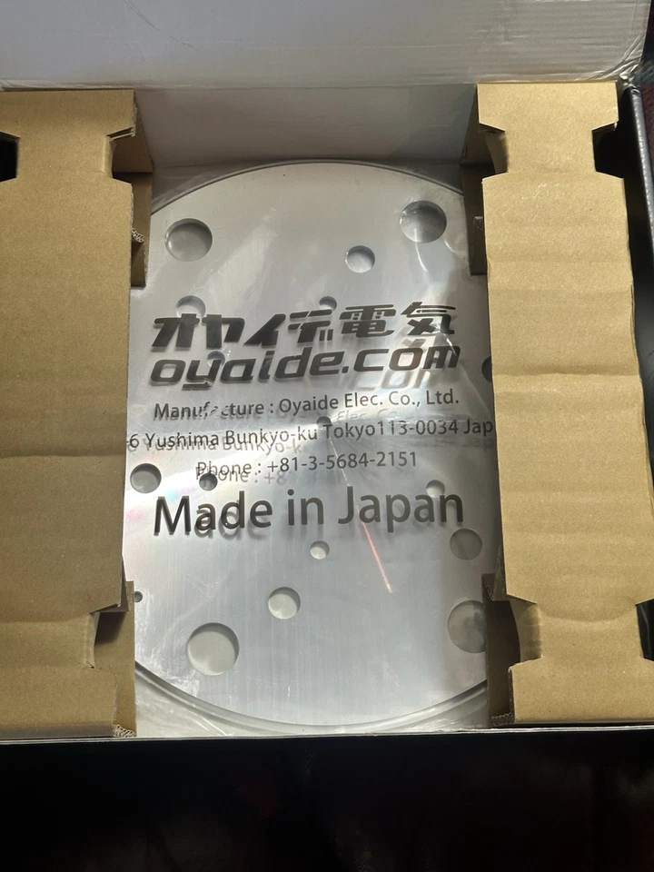 HOJA TOCADISCOS ALUMINIO OYAIDE MJ-12 Foto 3 de 4