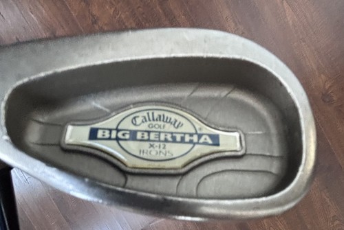 Fers De Golf Callaway Big Bertha X-12 - 2 Fers, Graphite Regular Flex, Droitier (D-690) - Occasion