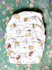 Disney Classic Pooh Baby Quilted Fitted Bassinet Sheet Cover