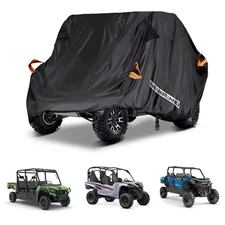 Heavy Duty SxS Utility Vehicle Cover Waterproof For Kawasaki Mule PRO FXT DXT