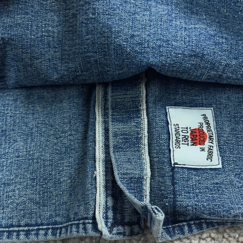 Rogue Territory Shirt Mens Extra Large Blue Washed Out ISC Work Shirt Selvedge - Picture 11 of 15