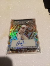 2022 Leaf Metal Gems 1/1 Termarr Johnson Baseball Rookie Auto Card 