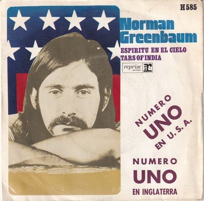 Norman Greenbaum - Espirtu En El Cielo - Vinyl Single 7'' - VG