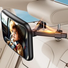 Baby Car Mirror for Car Seat Safely Mirror Hook Clip Design for Rear Facing I...