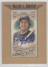 2021 Topps Allen & Ginter's Framed Mini Kent Hrbek #FMA-KHR Auto 06mc