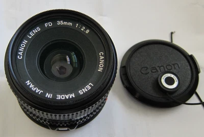 Canon FD f/2.8 Camera Lenses 35mm Focal for sale | eBay