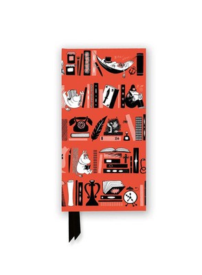 Flame Tree Publishing | Moomin Bookshelves (Foiled Slimline Journal) | Buch
