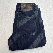 Naked & Famous Size 30 Jeans Designer Striped Multi Color Wash 30x31 Rare!