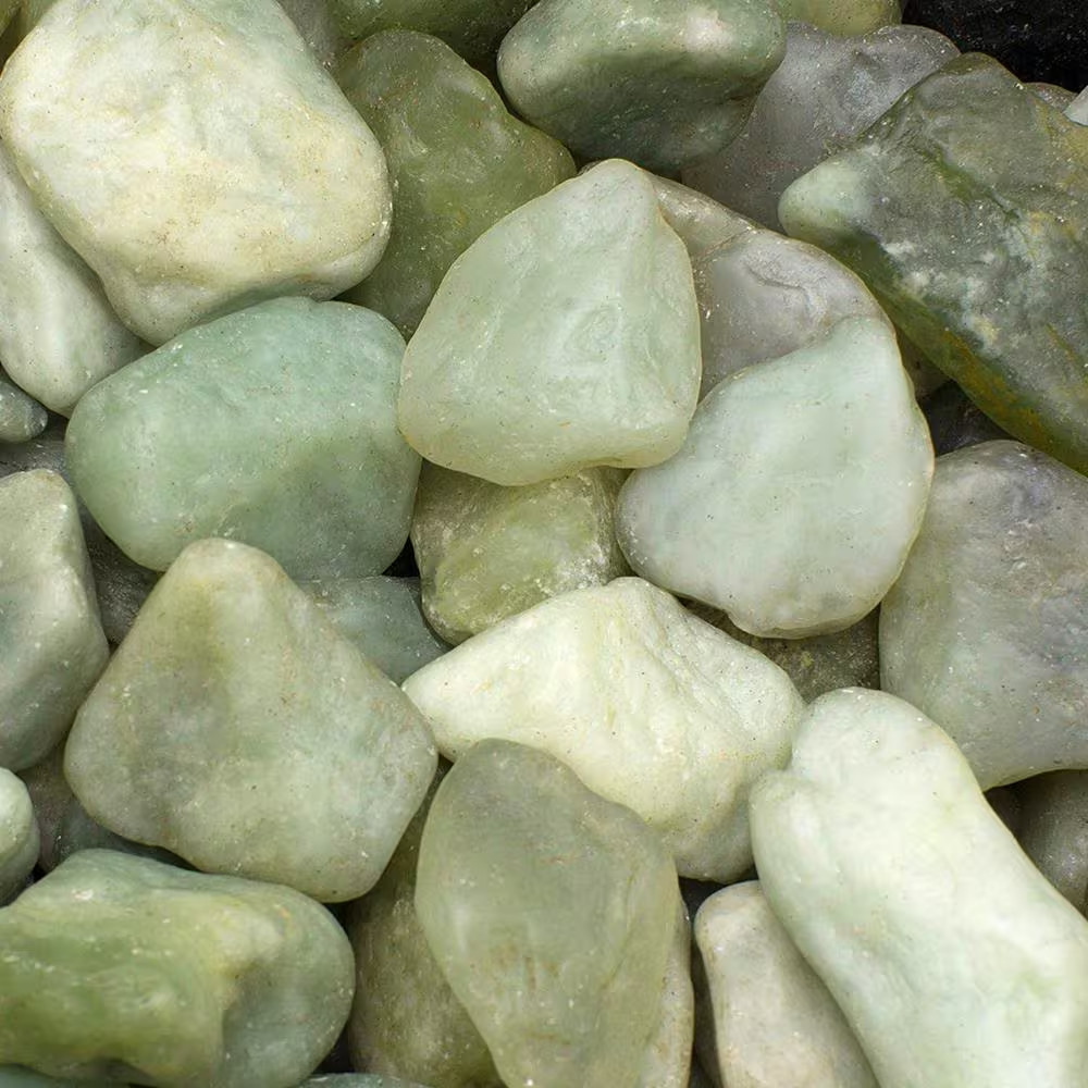 1 In. to 2 In. 20 Lb. Medium Jade Pebbles