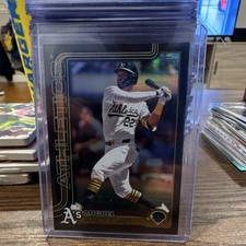 Topps 2025 Series 2 Miguel Andujar #529 Oakland Athletics Serial #/10